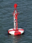 SX03127 Red and white buoy in Milford Haven.jpg